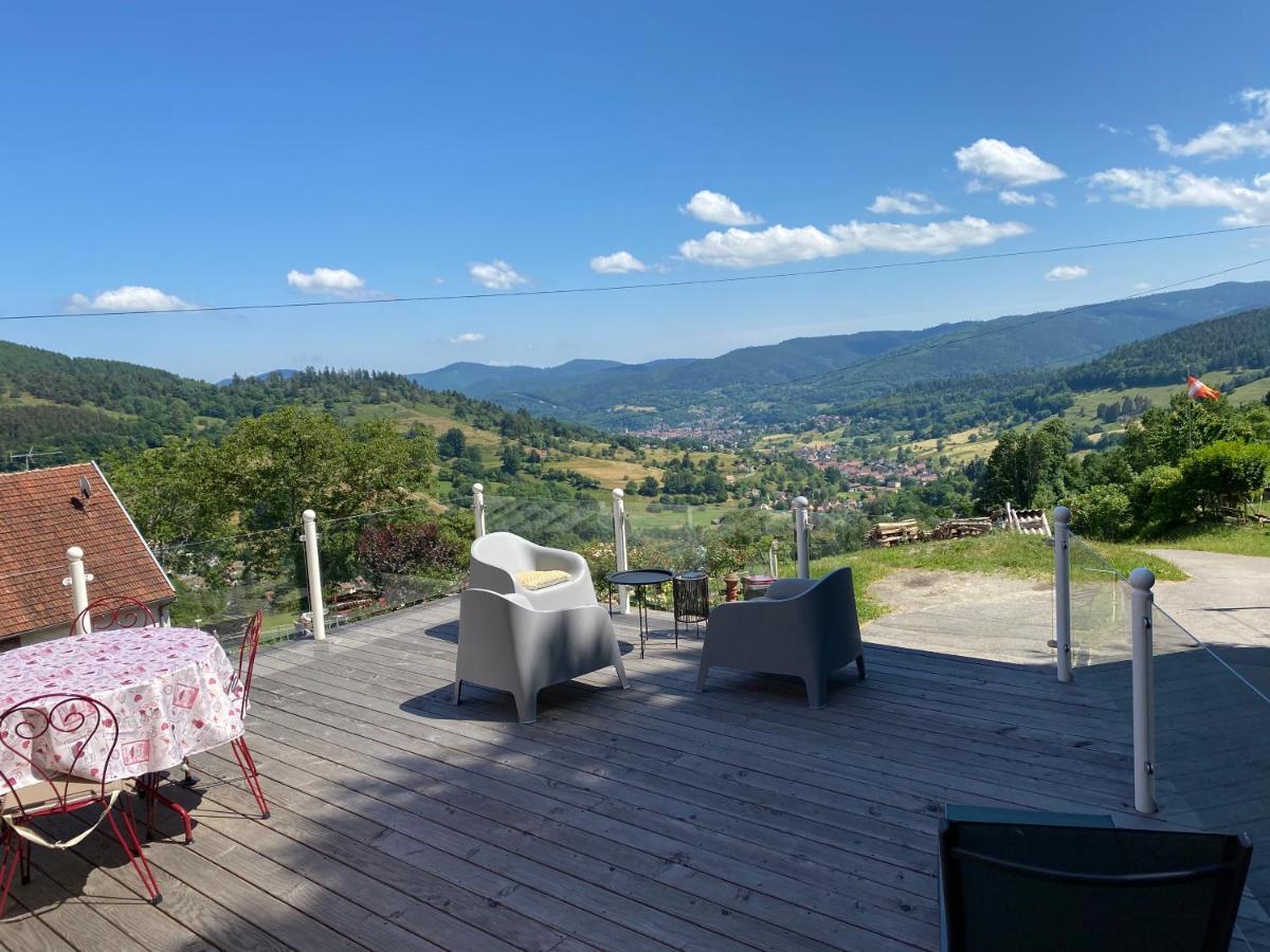 Au Nid Des Pies Appartement Soultzeren Buitenkant foto